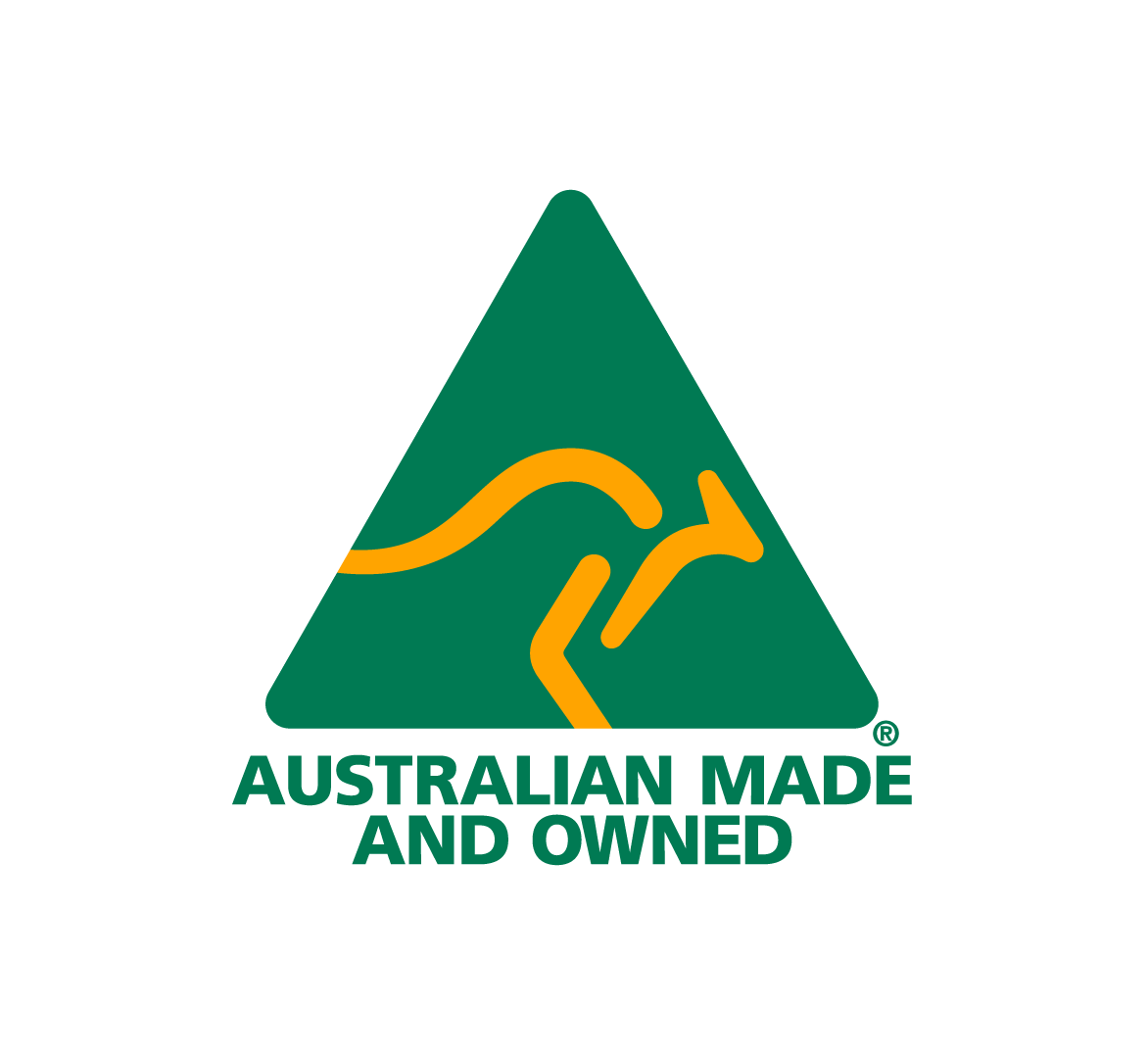 Australian Made & Owned Logo